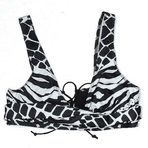 Cross Over Lace Up Bikini Top Swimwear